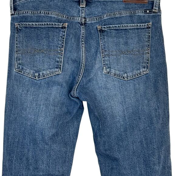 Lucky Brand Sweet Crop Jeans Womens 6/28 Blue Stretch Denim Mid Rise - Picture 2 of 14